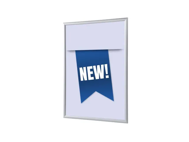 Kliklijst A1 complete set met print "NEW" Blauw