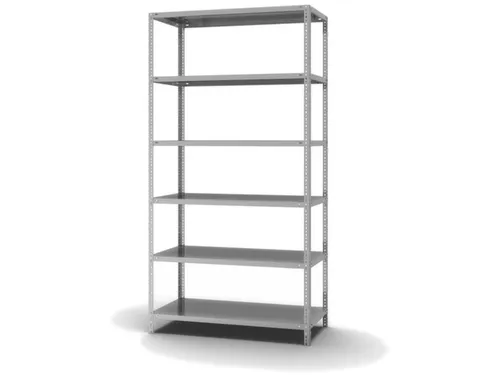 magazijnstelling,grondveld,HxBxD 2500x1300x600mm,vaklast 200kg
