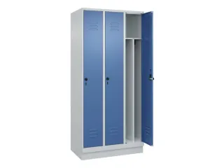 locker voor scheiding van kleding,HxBxD 1950x900x500mm,3vak - 2