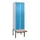 locker voor scheiding van kleding,HxBxD 2120x600x815mm,2vak
