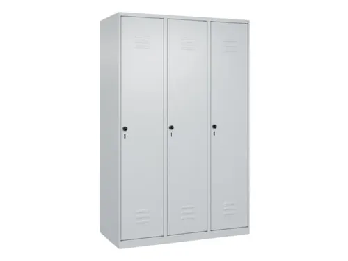 locker,HxBxD 1850x1200x500mm,3vak,vak B 400mm,draaigrendel