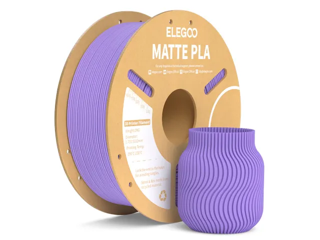 PLA MATTE 1,75mm lavendel paars 1kg