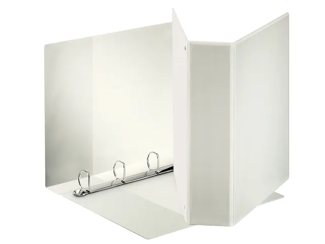 Presentatie Ringband 4 rings A4 52mm D-mech Wit Voordeelbundel