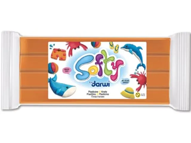 Darwi Boetseerpasta Softy Oranje 500 Gram