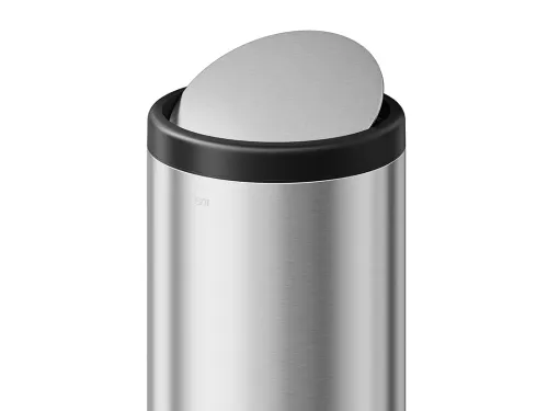 Afvalbak Villa Swing Top Bin 40 liter Mat RVS