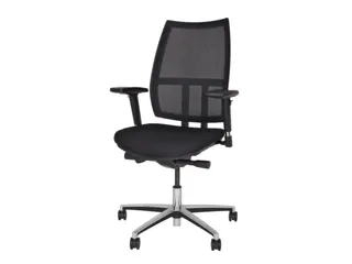 Bisley Bureaustoel Maxime Rugleuning met netbekleding Zwart - 4
