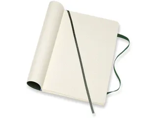 Notitieboek Moleskine large 130x210mm dots soft cover myrtle green - 4