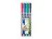 Viltstift Staedtler OHP Lumocolor 313 Super fijn 0.4mm Assorti 4 stuks