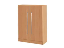 Draaideurkast Hxbxd 1270x800x420mm 3 Oh Stanggreep Beuken