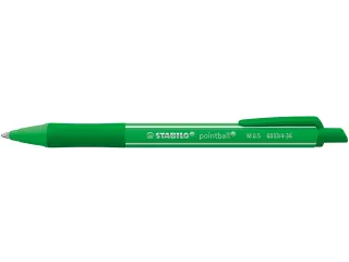 Balpen STABILO pointball colorful medium groen - 5