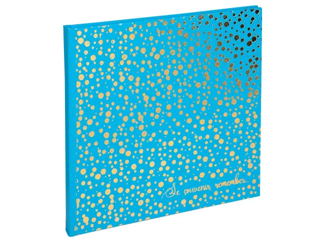 Alb livre 30p blc 25 x25cm Plum turquoise