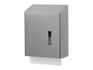 Rvs Handdoek Dispenser Groot C-vouw Z-vouw - 1