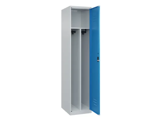 locker voor scheiding van kleding,HxBxD 1850x400x500mm,1vak