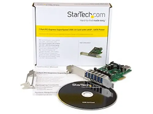 7 Poorts PCI Express USB 3.0 Kaart 5Gbps