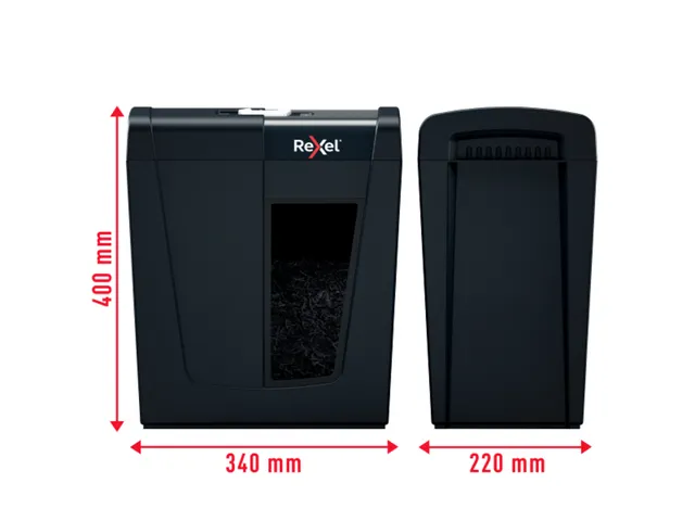 Papiervernietiger Rexel Secure X10 P-4 snippers 4x40mm