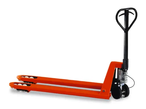 Palletwagen 2.5t Zwenk/vorkwielen Rubber/nylon Dubbel Vorklengte 1150m