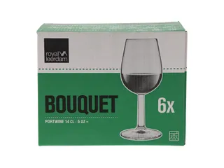 Royal Leerdam Bouquet Port/sherryglas 14cl, doos 6 stuks - 2