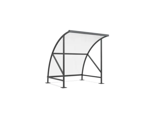 overdekte fietsenstalling,HxBxD 2290x2090x2180mm,dak polycarbonaat