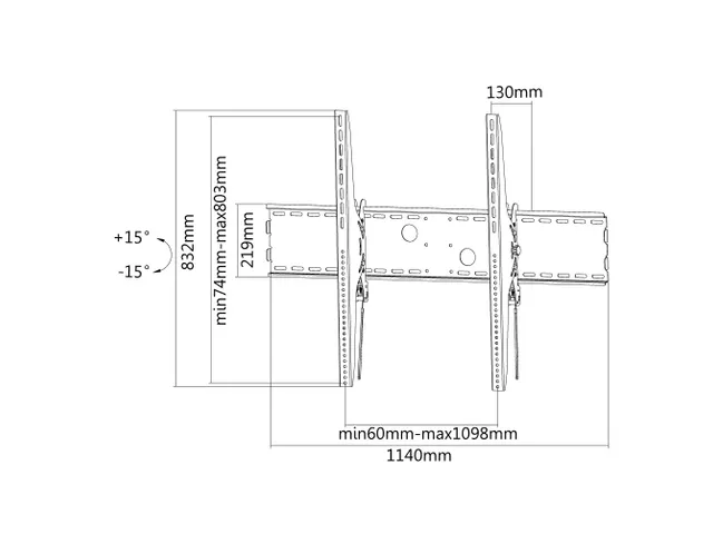 Flatscreen Wall Large Displays(tiltable)