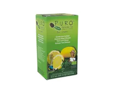 Puro groene thee Citroen Fairtrade 25 zakjes