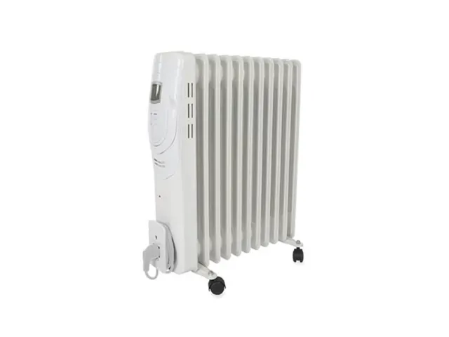 Oliegevulde Radiator - 2500W - 11 Lamellen - LCD-Display