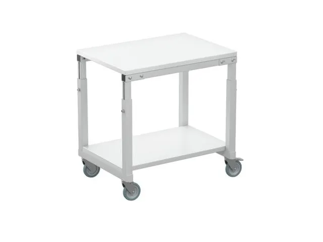 Tablette inférieure ESD pour chariot à plateau 700x500mm gris clair