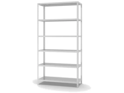 magazijnstelling,grondveld,HxBxD 2500x1300x500mm,vaklast 350kg
