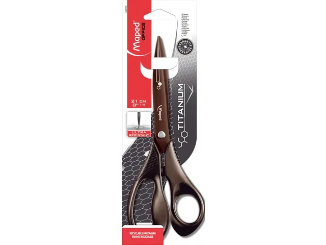Schaar Maped Titanium 21cm zwart