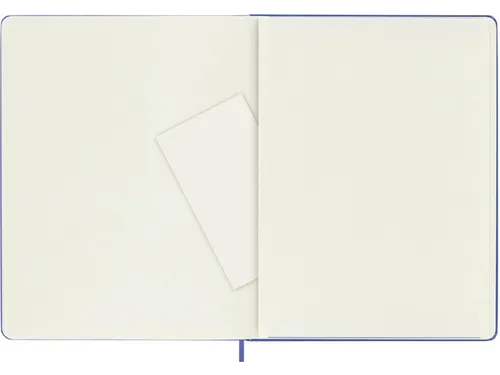 Notitieboek Moleskine XL 190x250mm lijn hard cover hydrangea blue
