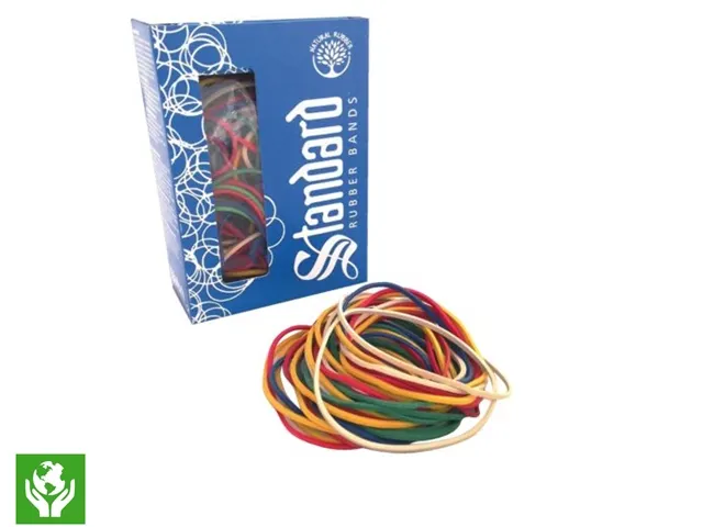 Elastiek Standard Rubber Bands 18 50gr 94 stuks assorti