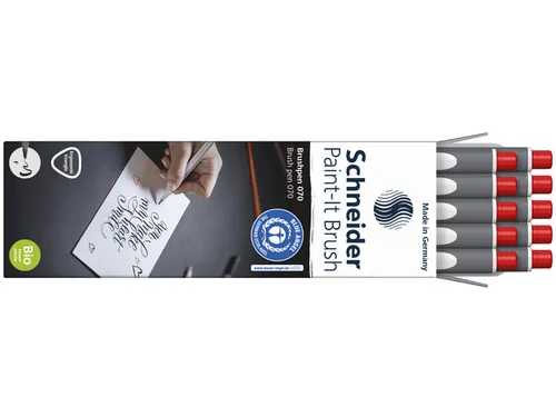 Brushpen Schneider Paint-It 070 rood