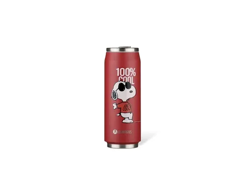 Thermosbeker Les Artistes Paris blik 500ml Cool Snoopy met rietje
