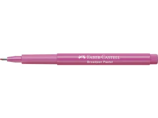 Fineliner Faber-Castell Broadpen Pastel 0.8mm paars/roze - 3