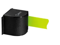 afbakeningssysteem behuizing zwart met riem L 5.4m bandkleur oranje