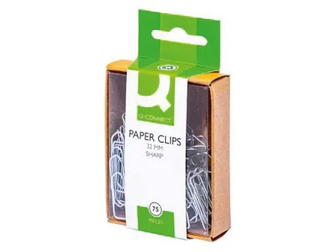 Attache-Tout, 32 Mm, Boîte De 75 Pièces, Accrochable