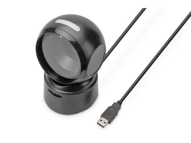 1D 2D Desktop USB Barcode Scanner QR-Code