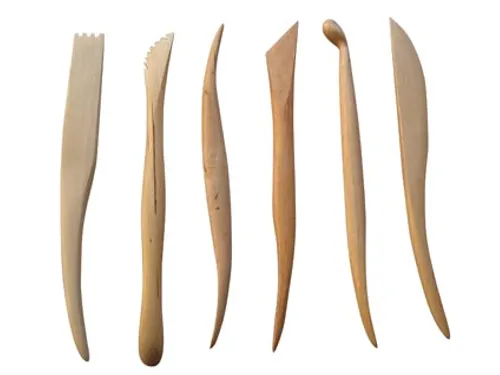 Boetseerspatel, set met 6 stuks
