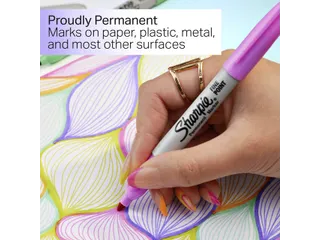 Viltstift Sharpie Glampop fijn assorti blister à 12 stuks - 4