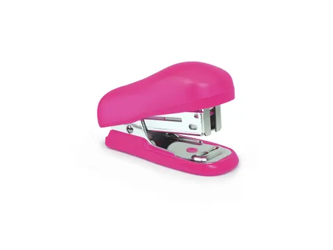 Agrafeuse Rapesco Mini Bug 12 feuilles fuchsia