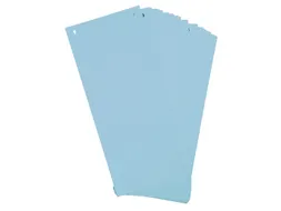 Tabstroken horiz180g perfo 105X240 bl.