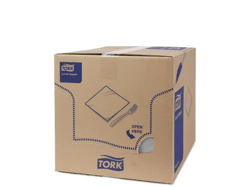 Tork 477869 Soft Lunchservet Advanced Grijs 33x33cm