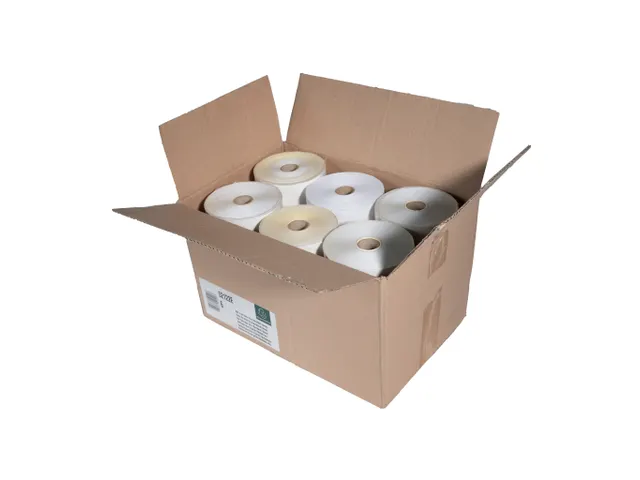 Rol Telex 210x120x25x70 2 lagen chemisch zelfkopiërend 57 Gram Wit