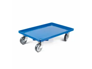 dolly,draagverm. 250kg,laadvl. LxB 615x415mm,platform gesloten - 1
