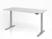 Bureau assis-debout électrique 640-1290x1800x800mm gris/argenté