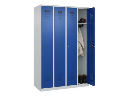 locker,HxBxD 1850x1200x500mm,4vak,vak B 300mm,cil.-slot