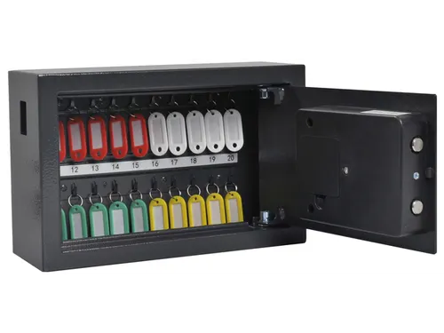 Sleutelkast Pavo high security 20 haken 205x347x147mm elektronisch