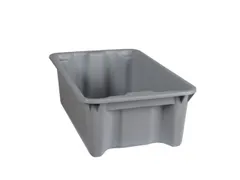 Draaistapelbak Pp Hxlxb 202X590X380Mm 34L Grijs