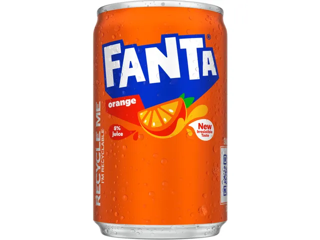 Frisdrank Fanta orange blik 150ml
