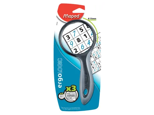 Loep Maped Ergologic 3x vergroting 75mm blister