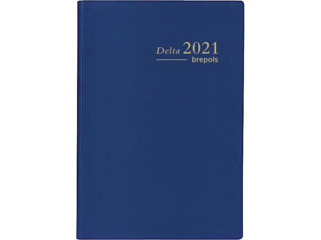 agenda Delta Seta 6-talig, blauw, 2026